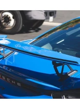 APR Performance Carbon Fiber Gurney Flap Porsche 718 Cayman GT4 2020-2023                                     - GF-545038 - Image 2