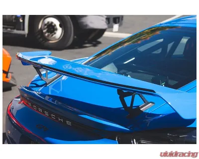 APR Performance Carbon Fiber Gurney Flap Porsche 718 Cayman GT4 2020-2023 - GF-545038