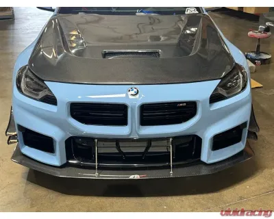 APR Performance Carbon Fiber Front Bumper Canards BMW G87 M2 2023+ - AB-520224