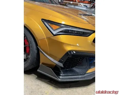 APR Performance Carbon Fiber Front Bumper Canards Acura DE5 Integra Type S 2023+ - AB-924002