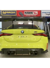 APR Performance GTC-300 Carbon Fiber Adjustable Wing BMW G80 | G82 | M3 | M4                                     - AS-106782 - Image 3