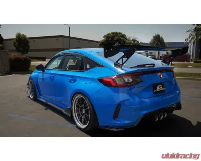 APR Performance 67" GTC-300 Carbon Fiber Adjustable Wing w/ PPF Honda FL5 Civic Type R  2023+ - AS-106792PPF