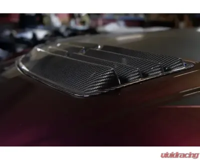 APR Performance Carbon Fiber Hood Vent Ford Mustang S650 2024+ - CF-202405