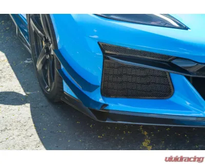 APR Performance Carbon Fiber Front Bumper Canards Chevrolet Corvette C8 Z06 2023+ - AB-208085