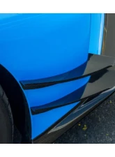 APR Performance Carbon Fiber Front Bumper Canards Chevrolet Corvette C8 Z06 2023+                                     - AB-208085 - Image 5