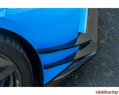 APR Performance Carbon Fiber Front Bumper Canards Chevrolet Corvette C8 Z06 2023+ - AB-208085