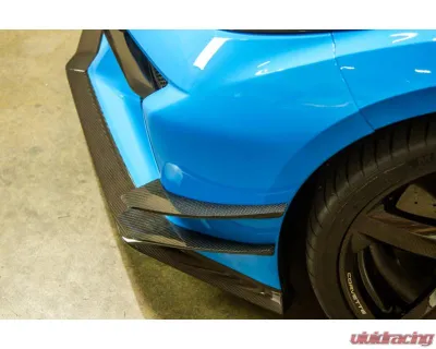 APR Performance Carbon Fiber Front Bumper Canards Chevrolet Corvette C8 Z06 2023+ - AB-208085
