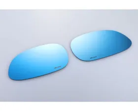Spoon Blue Wide Side Mirror Glass Honda Civic 1992-2001