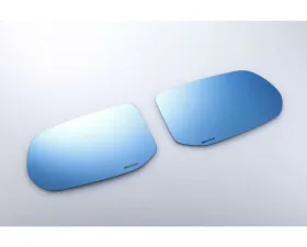 Spoon Blue Wide Side Mirror Glass Honda Civic FD2 2007-2021