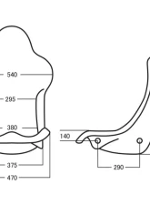 Spoon Carbon Bucket Seat                                     - ALL-81100-001 - Image 6