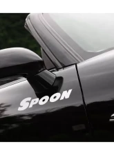 Spoon Team Sticker Black 300mm                                     - ALL-90000-B01 - Image 2