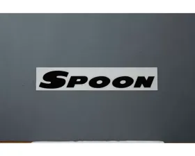 Spoon Team Sticker Black 800mm