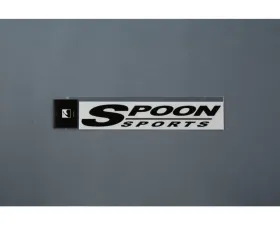 Spoon Sports Logo Sticker Black