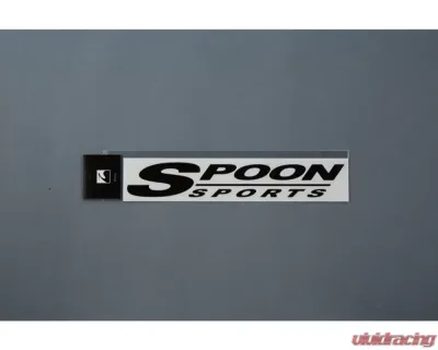 Spoon Sports Logo Sticker Black - ALL-90000-B21