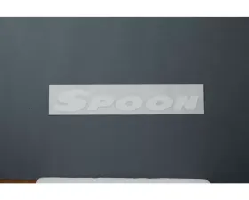 Spoon Team Sticker White 800mm