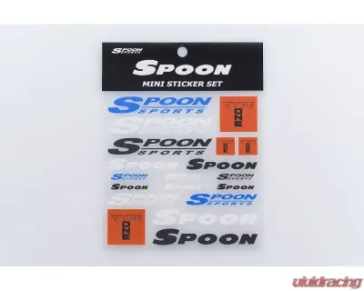 SPOON Sports Mini Sticker Set - ALL-90000-M10
