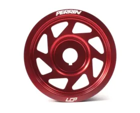 Perrin Performance Crank Pulley Red Subaru Legacy GT 05-09