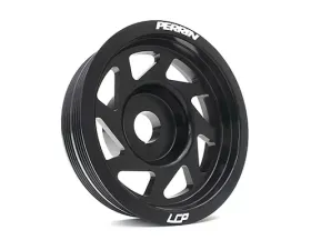 Perrin Performance Crank Pulley Black Subaru Legacy GT 05-09