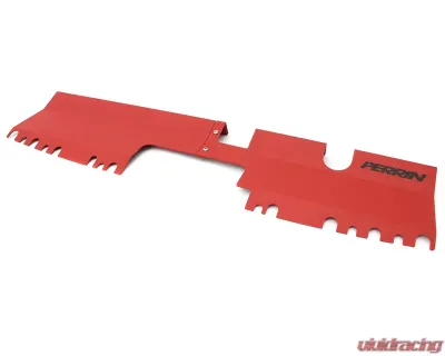 Perrin Performance Red Wrinkle Radiator Shroud Subaru STI 2015-2021 - PSP-ENG-512RD