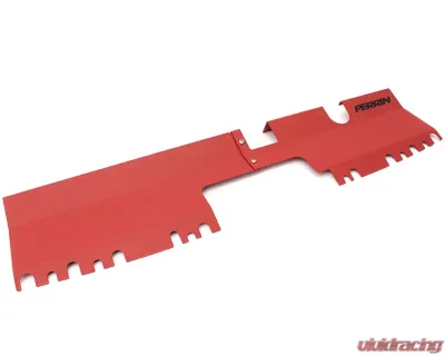 Perrin Performance Red Wrinkle Radiator Shroud Subaru STI 2015-2021 - PSP-ENG-512RD