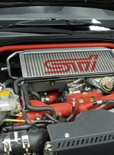 Perrin Strut Tower Brace Red Subaru STI 2008-2016                                     - PSP-SUS-056RD - Image 4