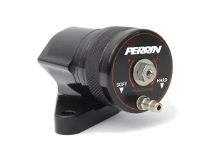Perrin Recirculating Blow Off Valve Black Subaru STI 04-16