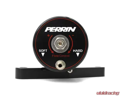 Perrin Recirculating Blow Off Valve Black Subaru STI 04-16 - PSP-TAC-600BK