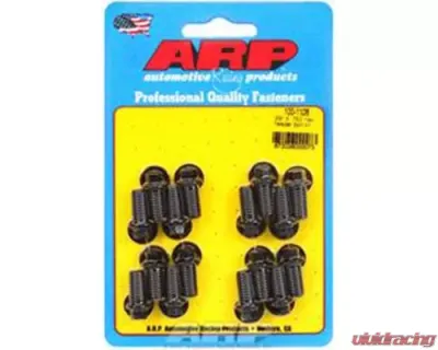 ARP Bolts 3/8" x 0.750" Hex Header Bolt Kit, Steel, Black Oxide, Set of 16 - 100-1108