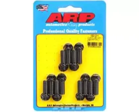 ARP Bolts ARP SB Chevy 12pt Header Bolt Kit, 3/8-16, Black Oxide, Set of 12
