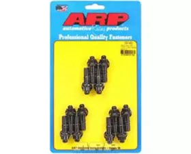 ARP Bolts ARP SB Chevy 3/8 x 1.670in 12pt Header Stud Kit, Steel, Black Oxide Finish