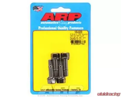 ARP 5/16-24 X 1.500 Black Hex Water Pump Pulley w/ .250in Fan Spacer Stud Kit - 100-3203