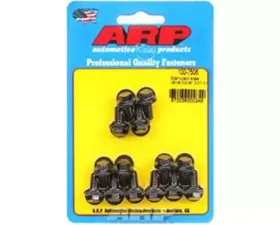 ARP Stamped Steel Hex Valve Cover Bolt Kit, 1/4-20 Thread, Black Oxide, Set of 14