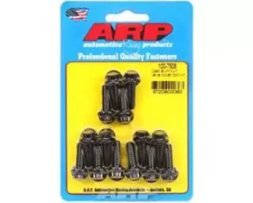 ARP Bolts ARP Cast Aluminum 12pt Valve Cover Bolt Kit, Chromoly, Black Oxide Finish, 14 Pack