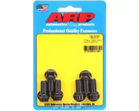 ARP Chevy 12pt Motor Mount Bolt Kit, Chromoly, Black Oxide, Set of 6, 130-3101