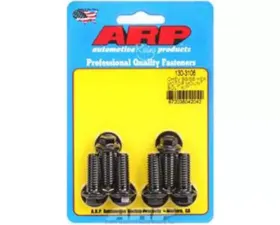 ARP Chevy Hex Motor Mount Bolt Kit with Energy Suspension Mounts - Chromoly, Black Oxide Finish