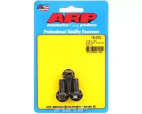 ARP Bolts ARP Chevy Hex Alternator Bracket Bolt Kit, 3/8 in. Steel, Black Oxide Finish