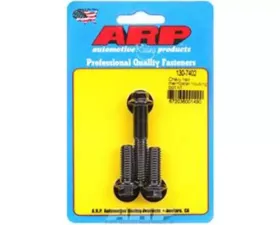 ARP Bolts ARP Chevy Hex Thermostat Housing Bolt Kit, Chromoly, Black Oxide, Set of 3