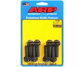 ARP Bolts ARP GM LS 12pt Bellhousing Bolt Kit, 10mm x 1.5, Steel, Black Oxide Finish
