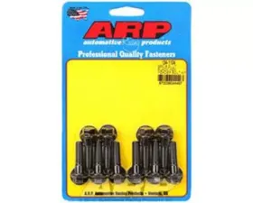 ARP Bolts ARP SBC 6.2L LT1 Hex Header Bolt Kit, 8mm x 1.25, Chromoly, Black Oxide, Set of 10