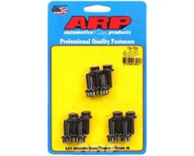 ARP Bolts ARP LS1/LS2 12-Point Rear Motor Cover Bolt Kit, 8740 Chromoly, Black Finish