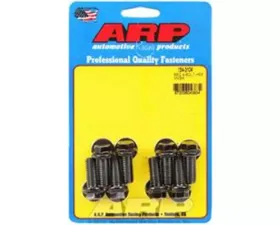ARP Bolts ARP SB Chevy 4-Bolt Hex Motor Mount Bolt Kit, 8740 Chromoly, Black Oxide, Set of 8