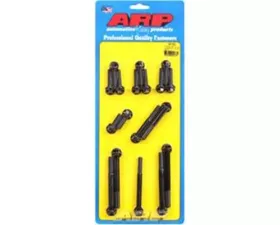 ARP Bolts ARP Pontiac Hex Timing Cover & Water Pump Bolt Kit, Chromoly, Black Oxide