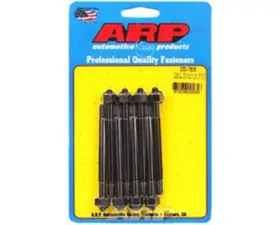 ARP Bolts Dart Brodix B and B Valve Cover Stud Kit, 1/4-20 in. Chromoly, Black Oxide Finish