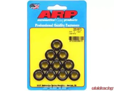 ARP Bolts ARP 3/8in ID Insert Washers, Chromoly, Black Oxide, 10 Pack, 0.375in ID - 200-8572