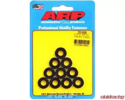ARP Bolts 5/16in ID Black Chamfer Washers 0.675in OD Chromoly 10 Pack - 200-8586