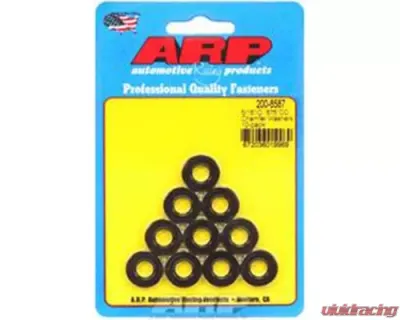 ARP Bolts 5/16 ID 0.675 OD Chamfer Washers Set of 10, Chromoly Black Oxide Finish - 200-8587