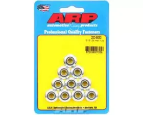 ARP Bolts ARP 5/16in-24 Hex Nut Kit, Steel, Cadmium Finish, 10 Pack