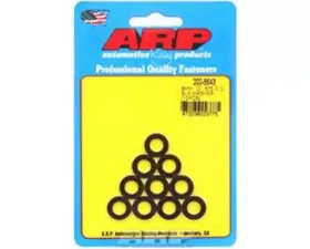 ARP Bolts M8 Black Washers 0.575 OD Chromoly 10/pkg for Automotive Applications