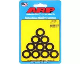 ARP Bolts 9/16 ID 1.00 OD Chamfer Washers Set of 10, Chromoly, Black Oxide Finish