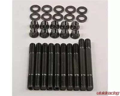 守Black1White1 ARP 208-5404 Main Stud Kit For Honda/Acura B18A1/B1 2-Bolt
